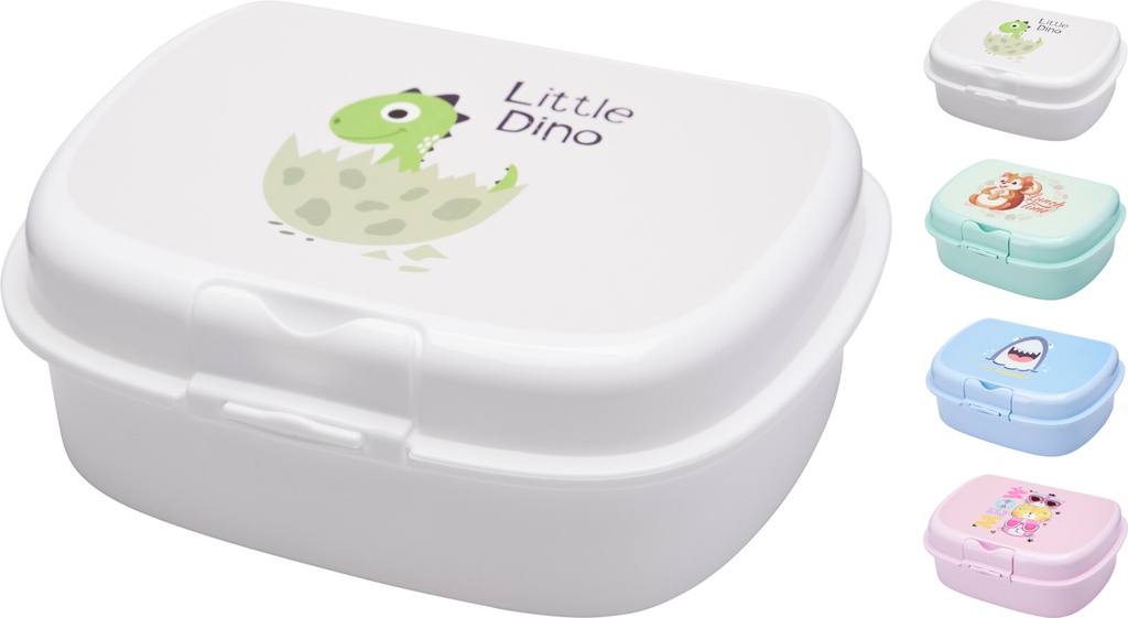 LUNCHBOX PP 1000ML IN 4 ASS CL