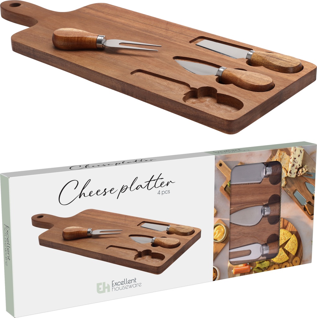 TABLA DE QUESOS CON 3 CUCHILLOS
