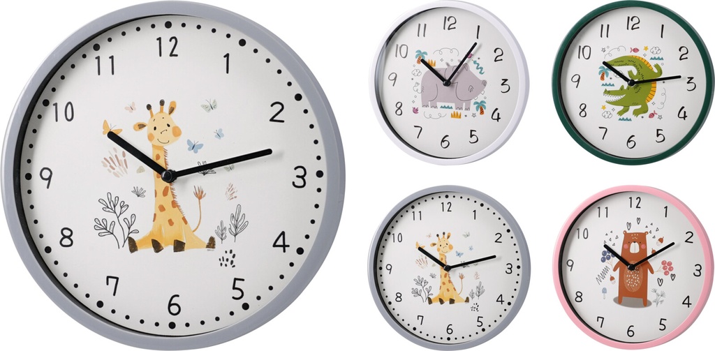 WALL CLOCK 4ASS KIDS DESIGN