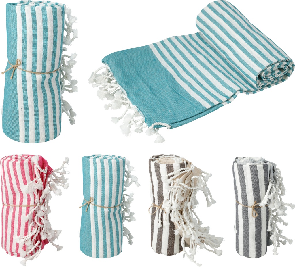 TOALLA PLAYA 140X180CM 4ASS