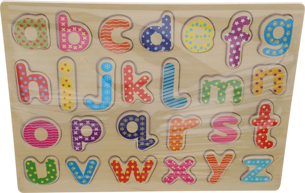 PUZZLE MADERA 26 ALFABETO