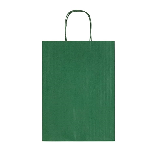 BOLSA KRAFT ALLEGRA COLOR VERDE 26X12X36CM