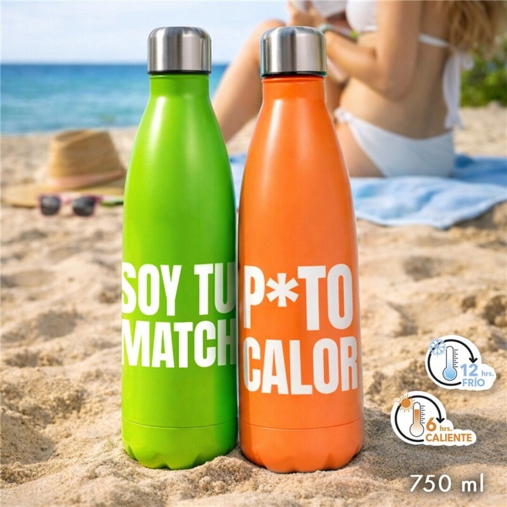 BOTELLA INOX 750ML MATCH/CALOR SURT/2