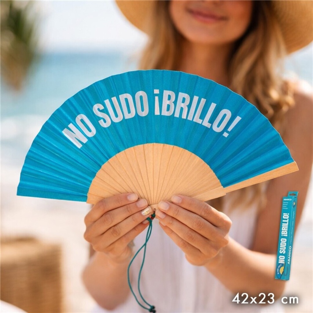 ABANICO NO SUDO AZUL