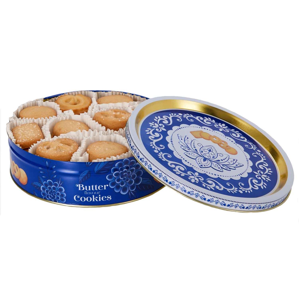 GALLETAS SABOR MANTEQUILLA EN CAJA METALICA 340G