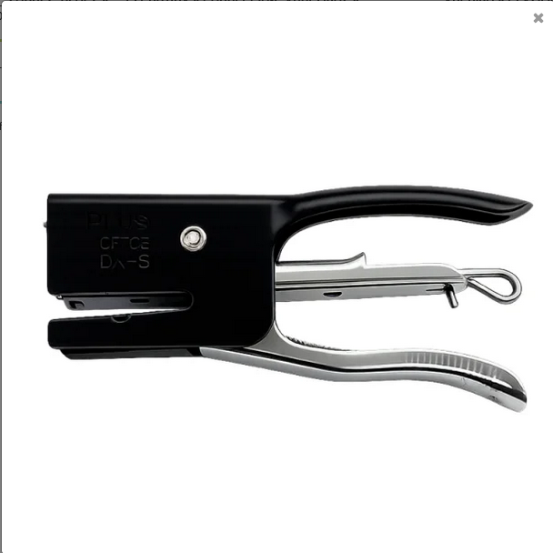 GRAPADORA DE TENAZA PLUS OFFICE DX-5 NEGRO
