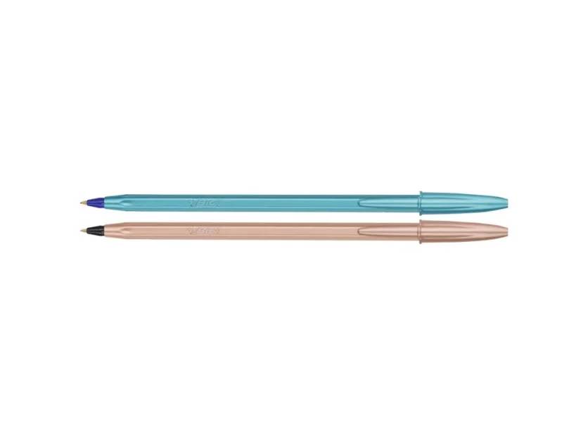 BOLIGRAFO TINTA ACEITE BIC CRISTAL EDICION GLACE SURTIDO