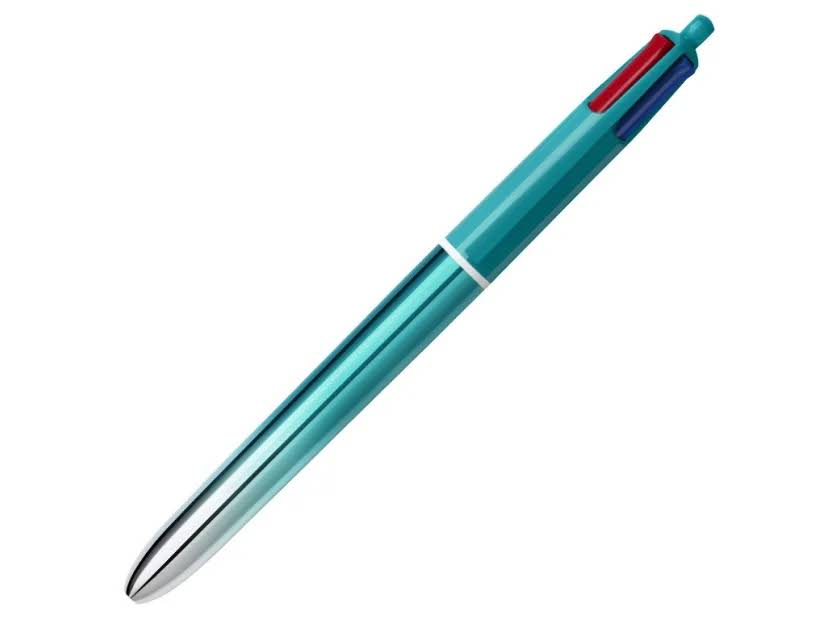 BOLIGRAFO TINTA ACEITE BIC 4 COLOURS SMOOTH GRADIENT TEAL 4 COLORES