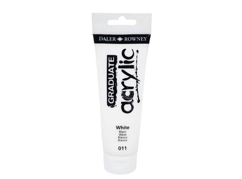 PINTURA ACRILICA DALER ROWNEY GRADUATE ACRYLIC 120 ML BLANCO