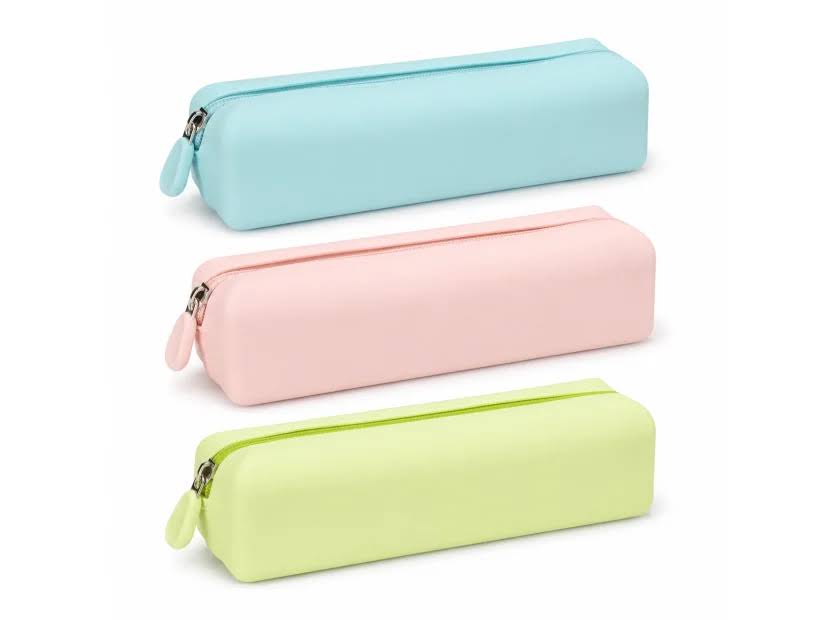 PORTATODO CAMPUS SILICONA 1 CREMALLERA COLORES PASTEL