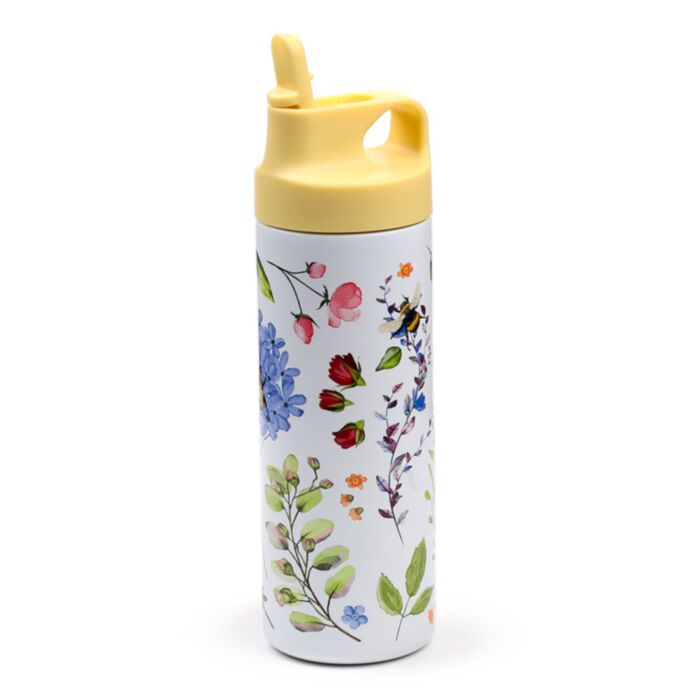 BOTELLA TÉRMICA PAJITA ABEJAS 500ML