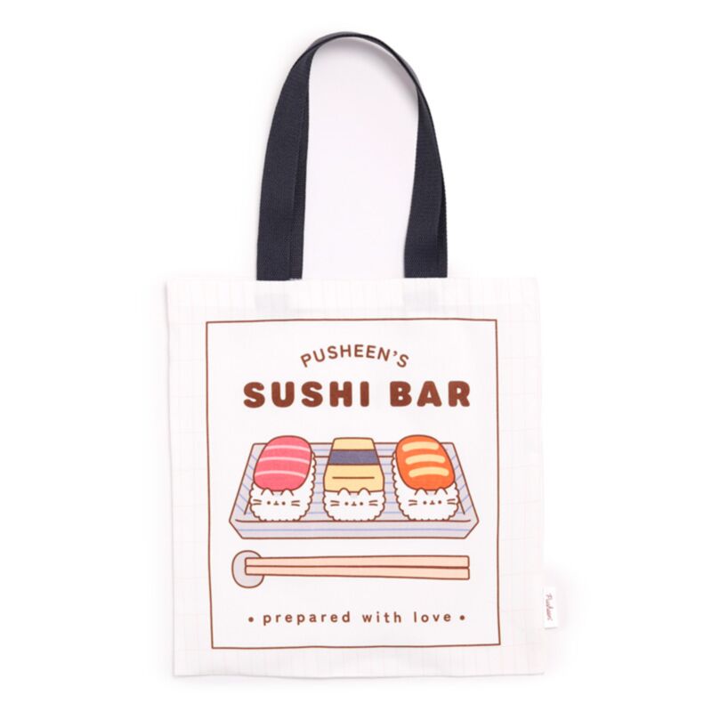TOTE BAG PUSHEEN SUSHI CLUB