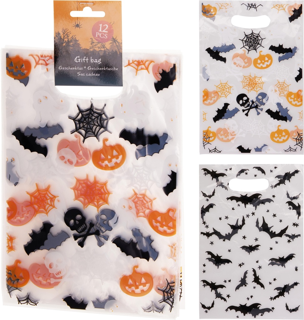 SET BOLSAS REGALO HALLOWEEN 12UD