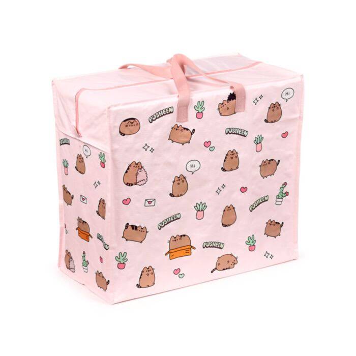 BOLSA DE ALMACENAJE GATO PUSHEEN ENTRE PLANTAS