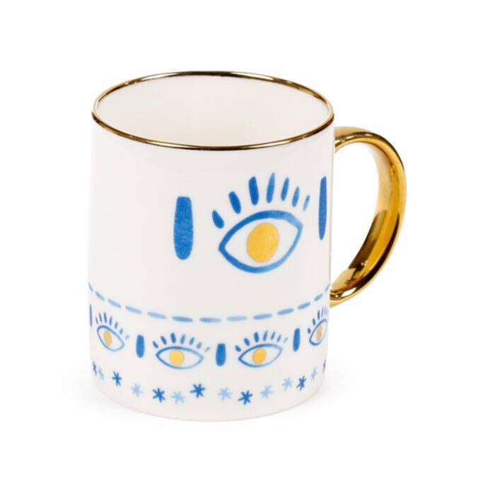 TAZA DE PORCELANA OJO TURCO