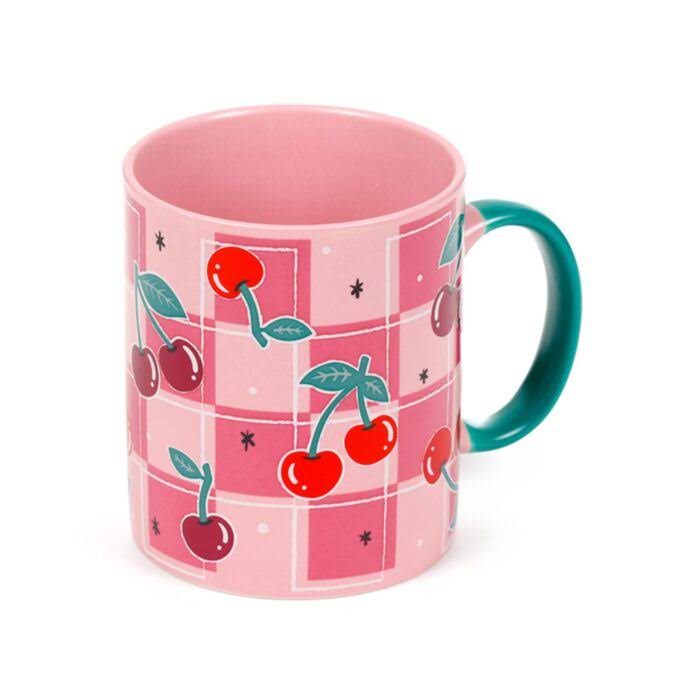 TAZA DE PORCELANA CEREZA CHERRY