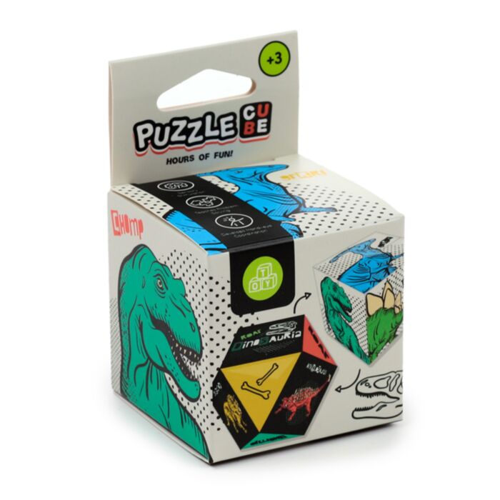 CUBO PUZZLE DINOSAURIOS DINOSAURIA