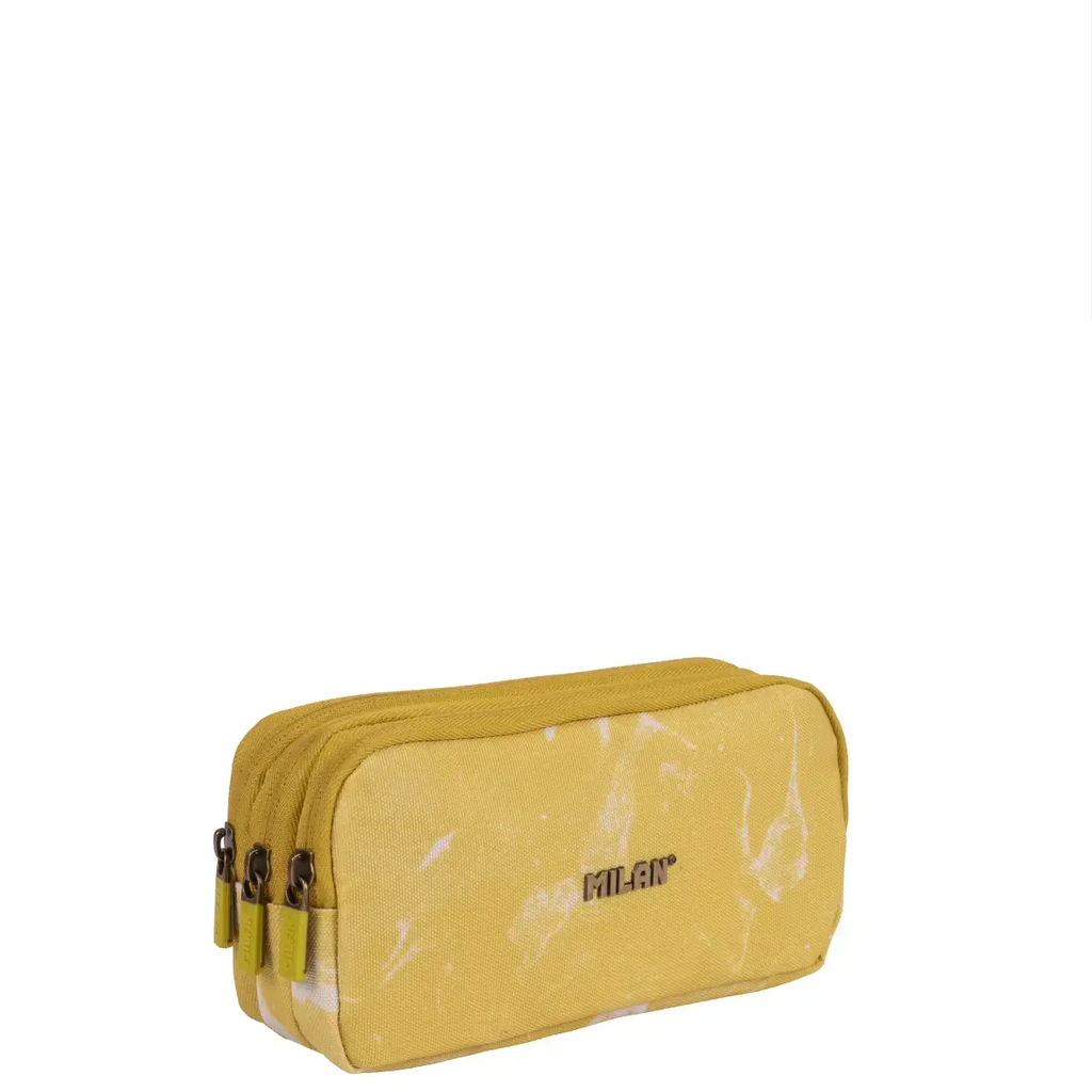 PORTATODO 3 CREMALLERAS AMARILLO