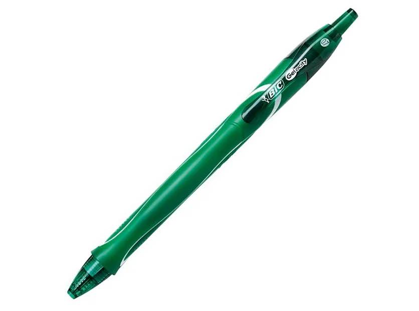 BOLIGRAFO TINTA GEL BIC GELOCITY QUICK DRY VERDE