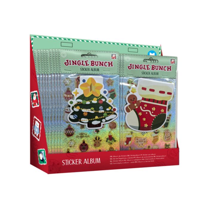 LIBRO PEGATINAS NAVIDAD JINGLE BUNCH