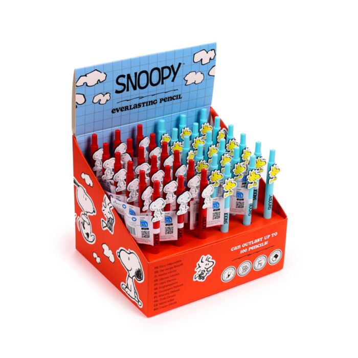 LAPIZ ETERNO EVERLASTING PEANUTS SNOOPY & WOODSTOCK