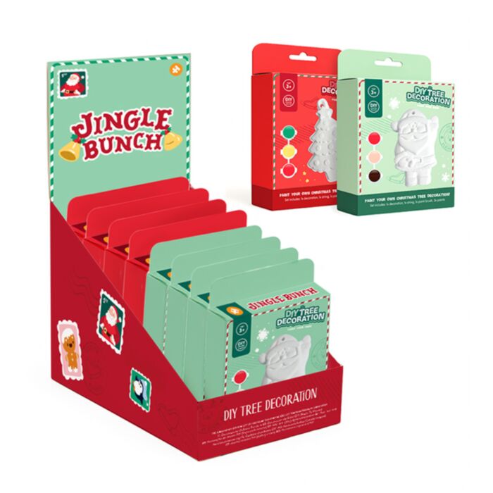 DIY ADORNO PARA ARBOL NAVIDAD PINTAR JINGLE BUNCH