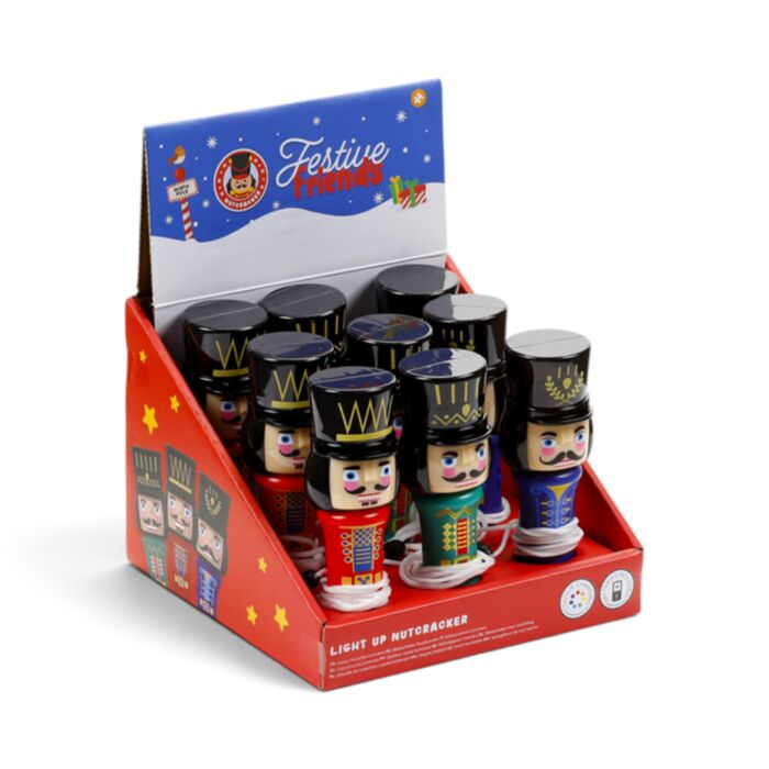 LINTERNA LED NAVIDAD CASCANUECES FESTIVE FRIENDS