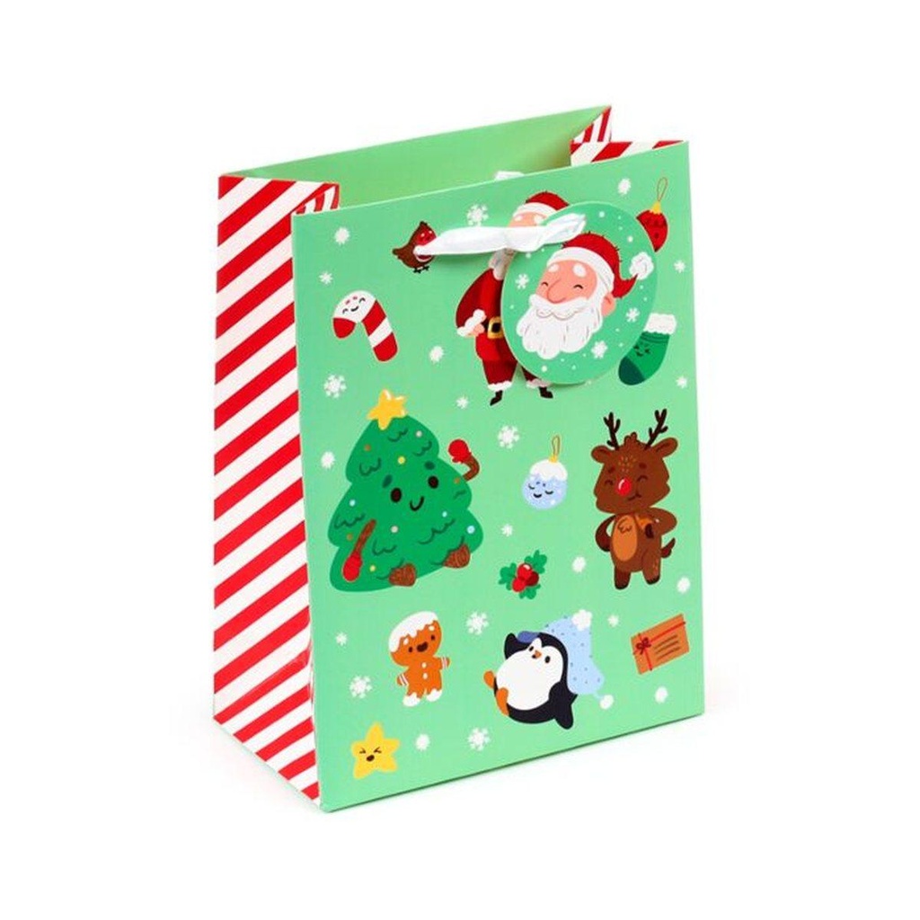 BOLSA DE LA COMPRA REUTILIZABLE NAVIDAD JINGLE  BUNCH