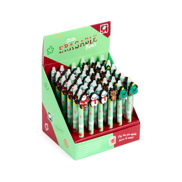 BOLIGRAFO BORRABLE CON TOPE NAVIDAD JINGLE BUNCH