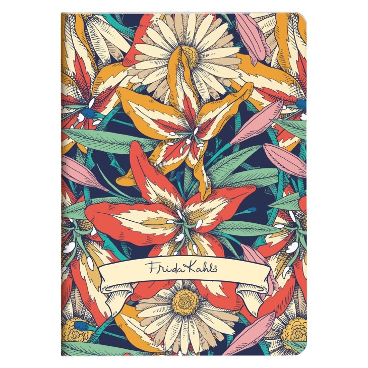 CUADERNO FRIDA KAHLO A5 64 HOJAS MODELOS SURTIDOS.