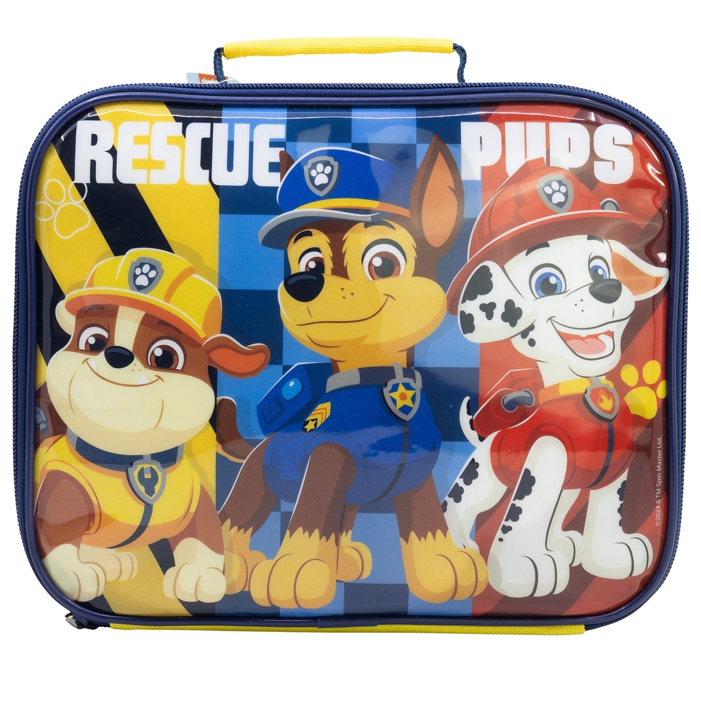 BOLSA MERIENDA AISLANTE RECTANGULAR PAW PATROL