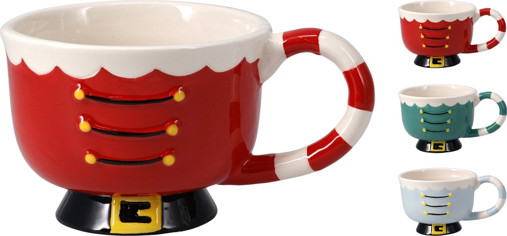 TAZA NAVIDAD 3MOD 400ML