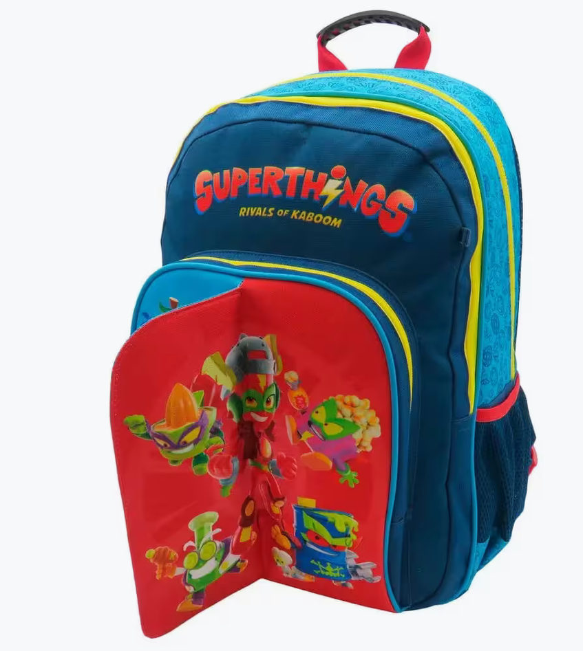 MOCHILA ESCOLAR SUPERTHINGS 41CM