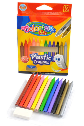 CERAS BORRABLES COLORINO 12 COLORES