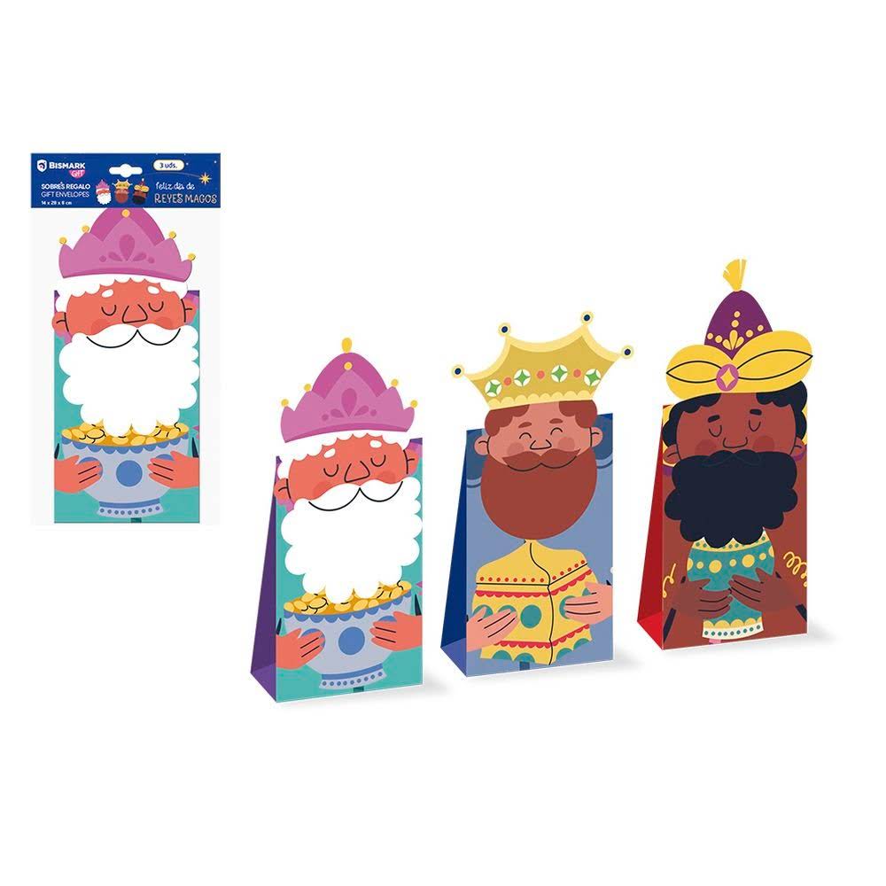 SOBRE REGALO 3 UD REYES MAGOS