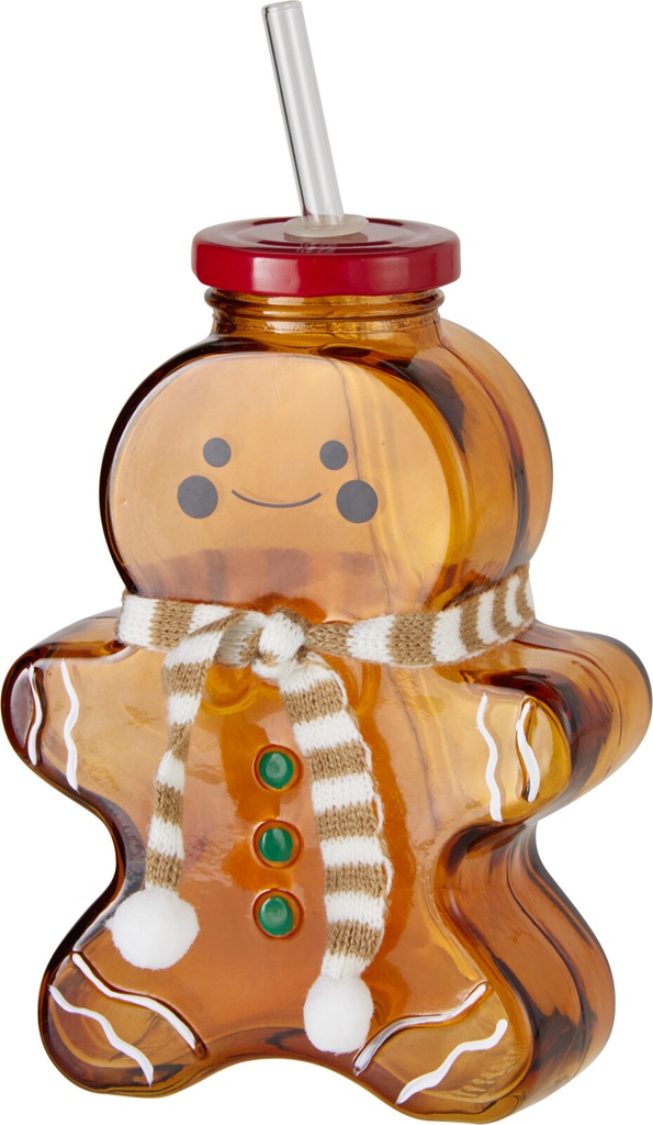 VASO PAJITA 425ML JENGIBRE