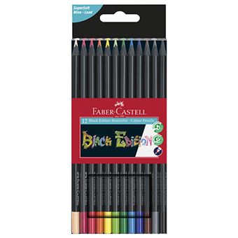 LAPICES FABER CASTELL BLACK EDITION 12 UD