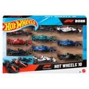 PACK 10 VEHICULOS F1 HOT WHEELS JMM24 MATTEL