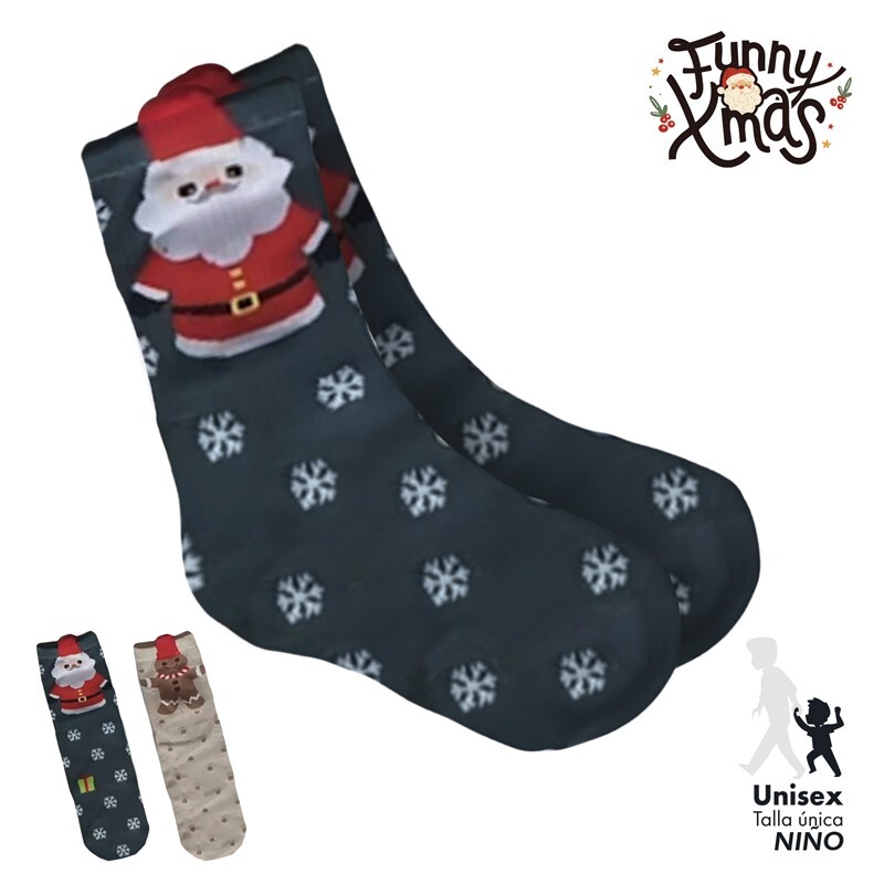 CALCETINES KIDS NAVIDAD