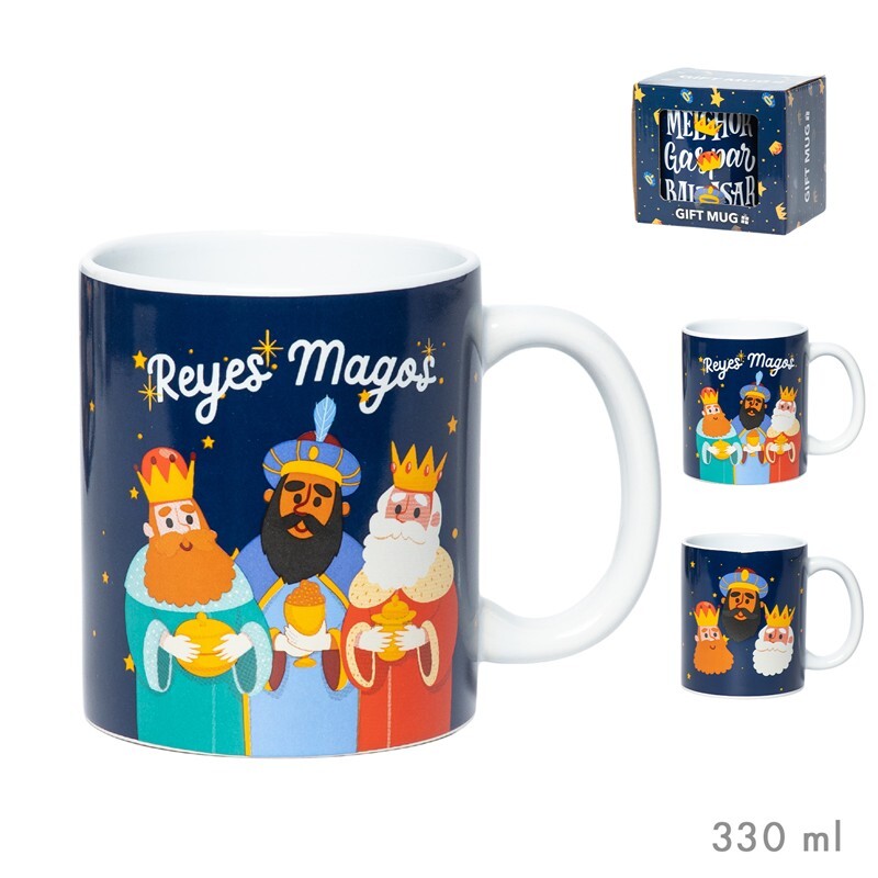 TAZA EN CAJA REYES MAGOS