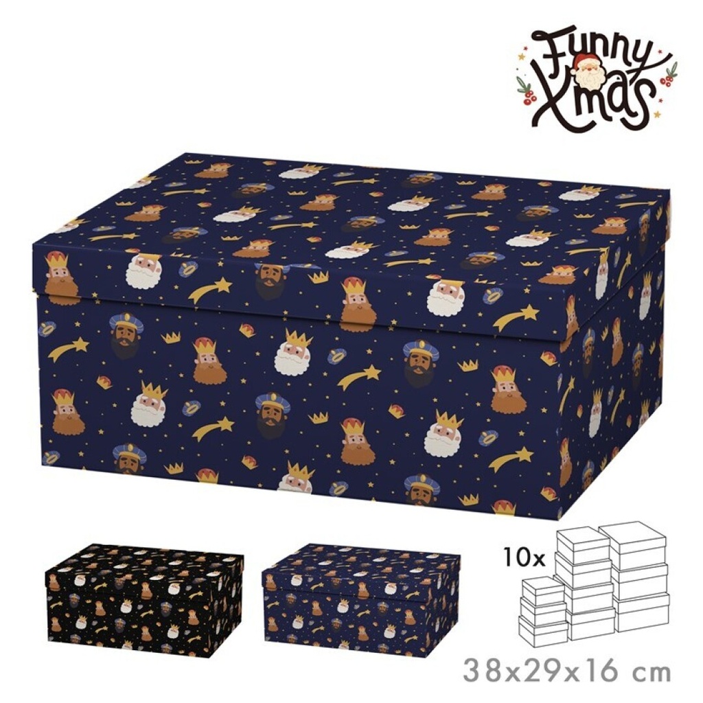 SET 10 CAJAS REYES