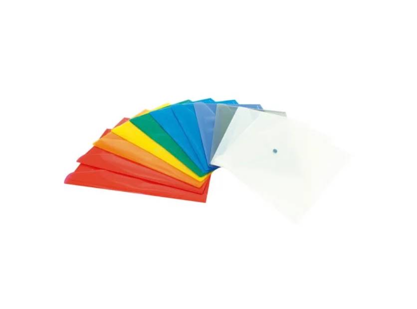 SOBRE PLUS OFFICE A4+BROCHE COLORES SURTIDOS PACK 16 UD