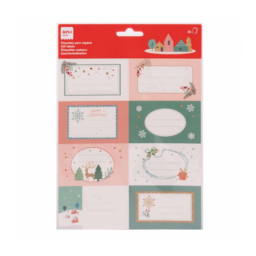 ETIQUETAS DE REGALO - NAVIDAD SOFT
