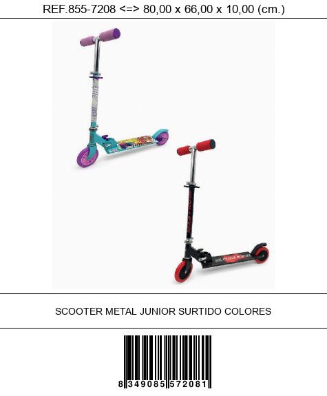 SCOOTER METAL JUNIOR SURTIDO COLORES