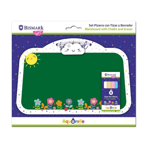[000112] 2 SET PIZARRA C/4 TIZAS Y BORRADOR 330059