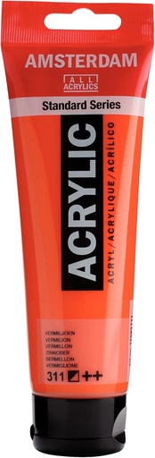 [000436] ACRILICO 120ML BERMELLON