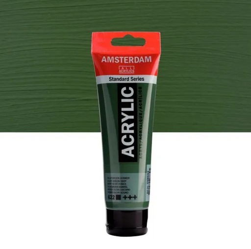 [000411] ACRILICO 120ML VERDE OLIVA OS