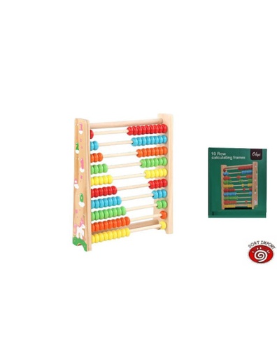 [881042] ABACO MADERA 10 CONTADORES