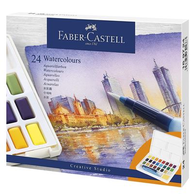 [652515] ACUARELA FABER CREATIVE 24 UD