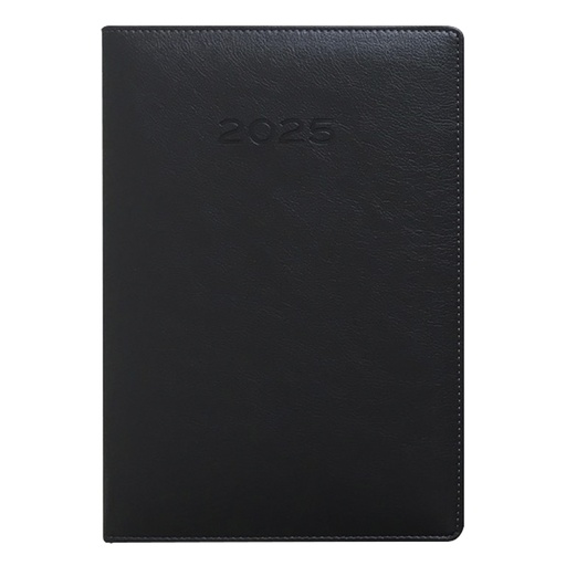 [003556] AGENDA 25 170x240 SV PVC NEGRO
